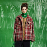 Unisex Jacket Men's and Women's Loose Lapels Coat